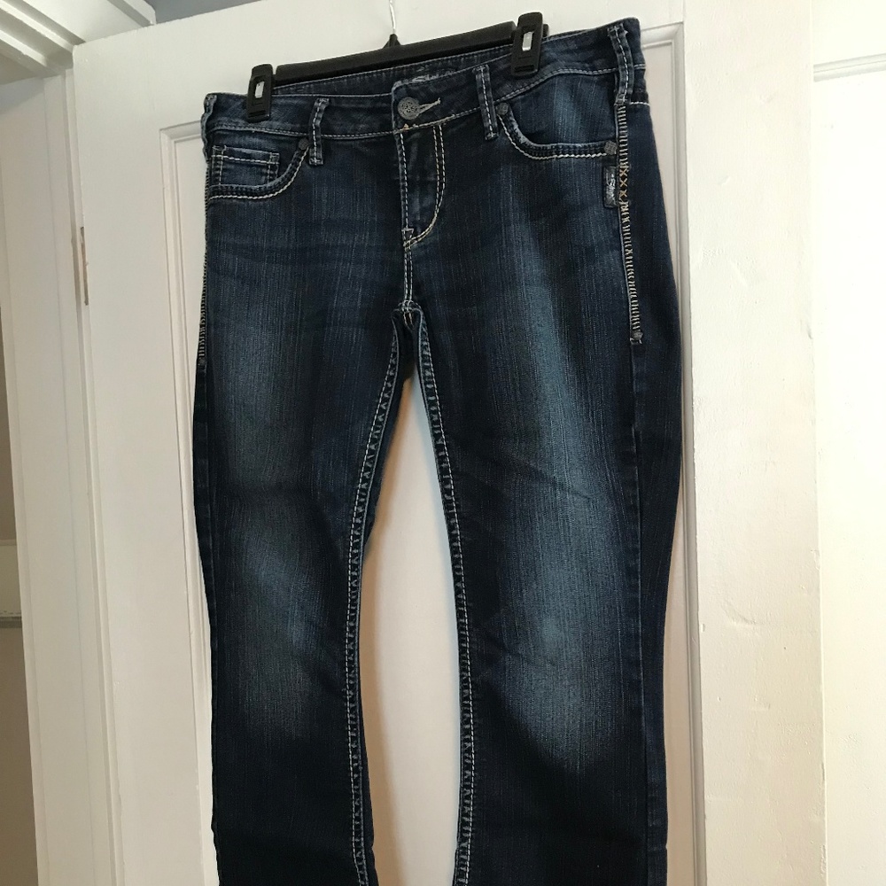 Silver Jeans Aiko Bootcut Dark Wash W31 L33